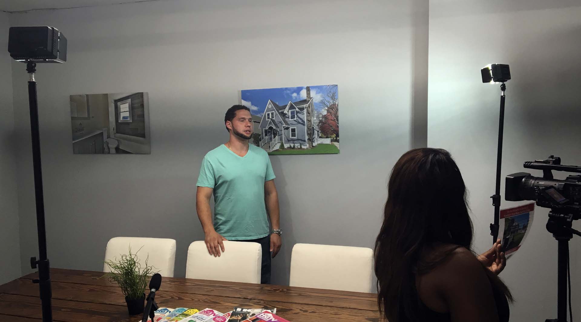 villa Visions commercial shoot